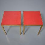 Pair of Comte End / Occasional Tables, Manner of Jean Michel Frank